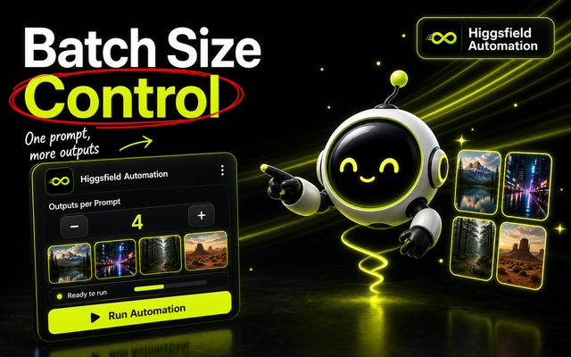 Batch generation controls